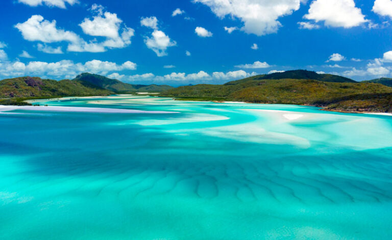 australia queensland whitsundays whitehaven beach