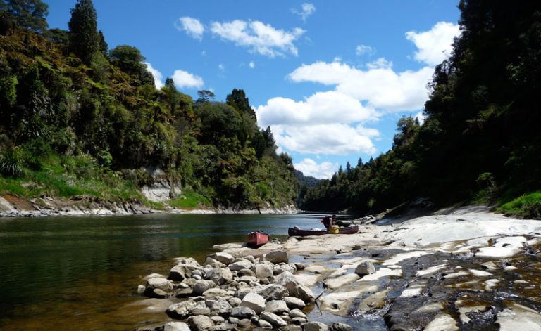nz western north island whanganui river canoeing adventure