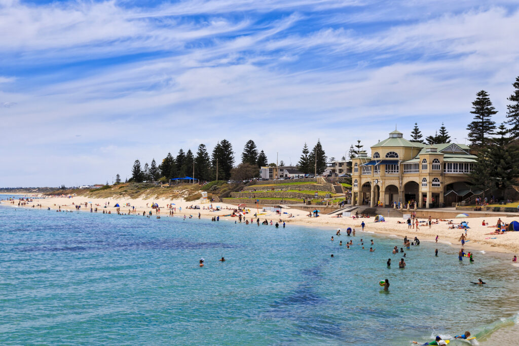 western australia perth cottesloe beach adstk