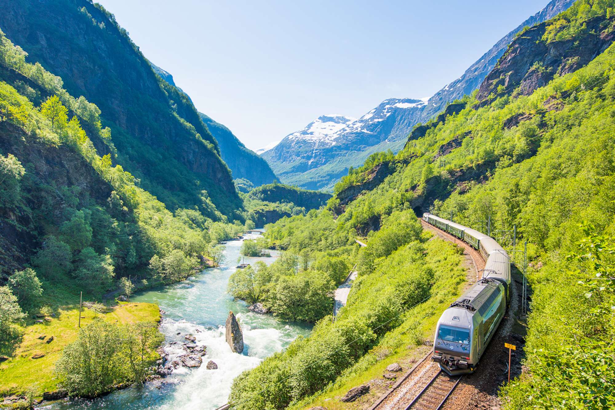 travel by train in norway