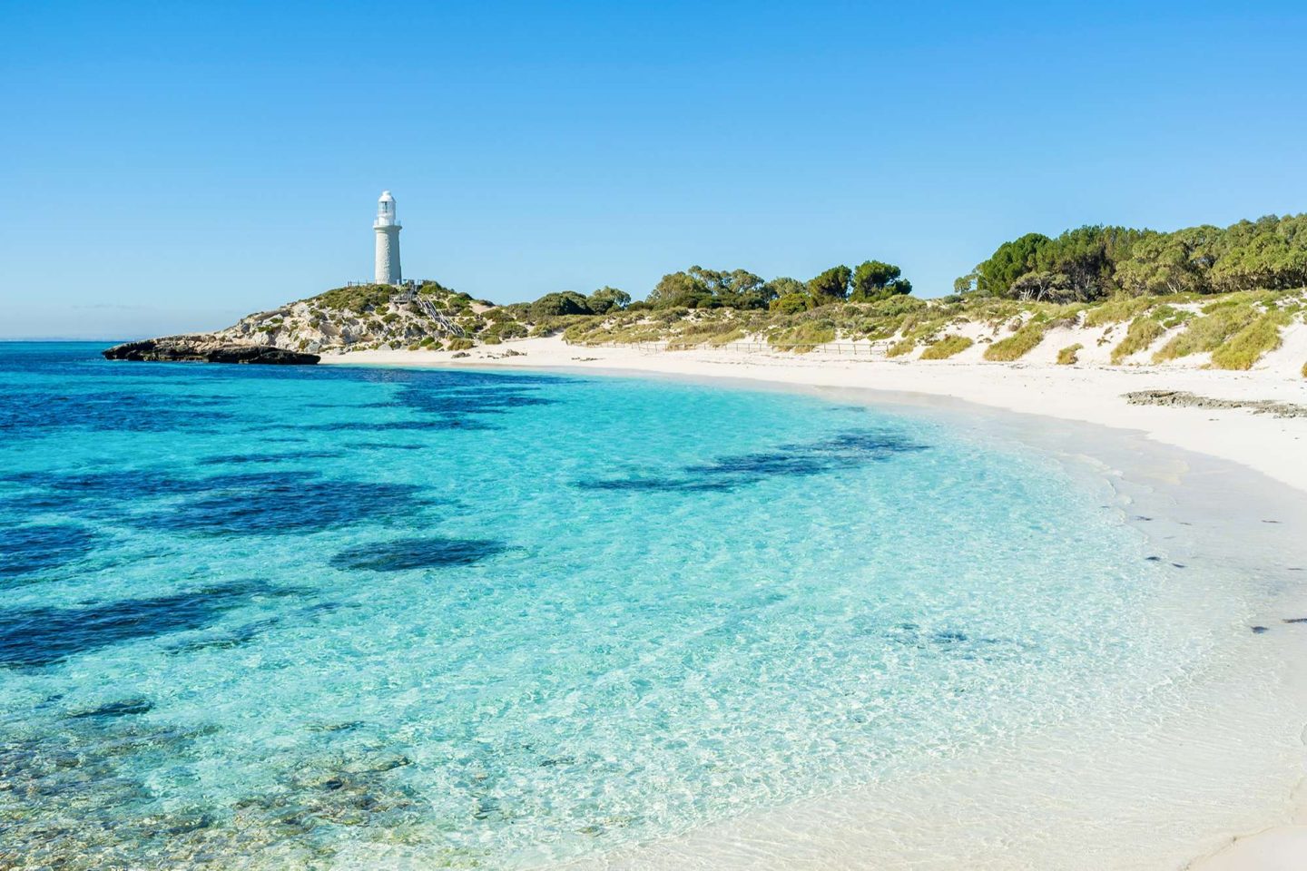 western australia pinky beach rottnest island astk