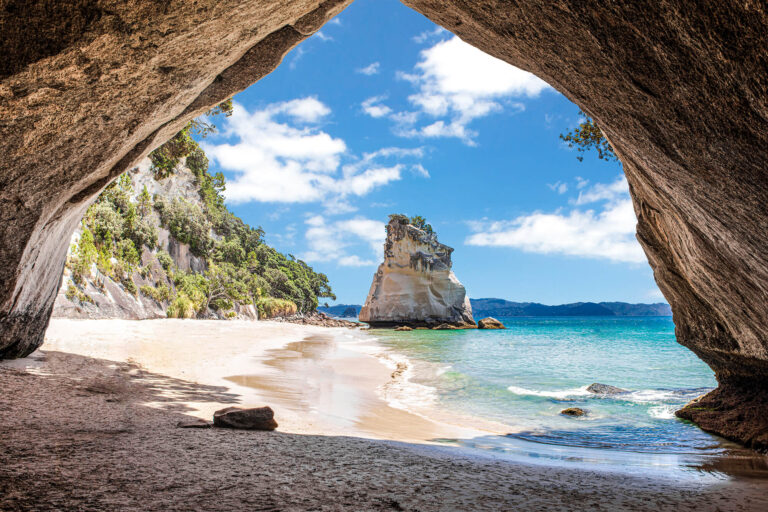 new zealand cathedral cove coromandel istk