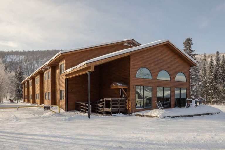 chena hot springs resort moose lodge exterior