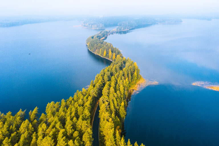 finland-lakeland-lake-saimaa-road-aerial-visit-saimaa