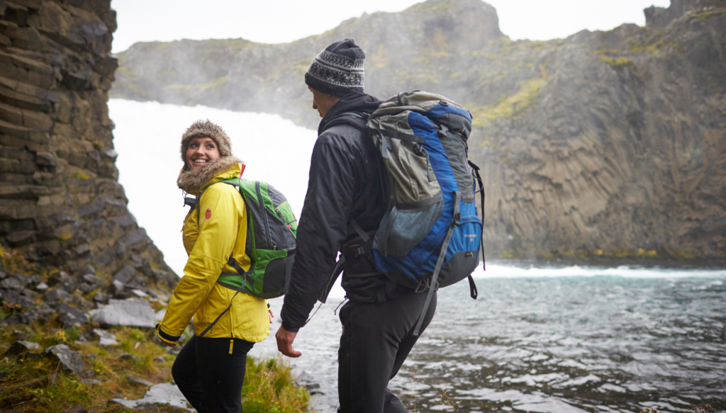 Picture of hikers in Iceland